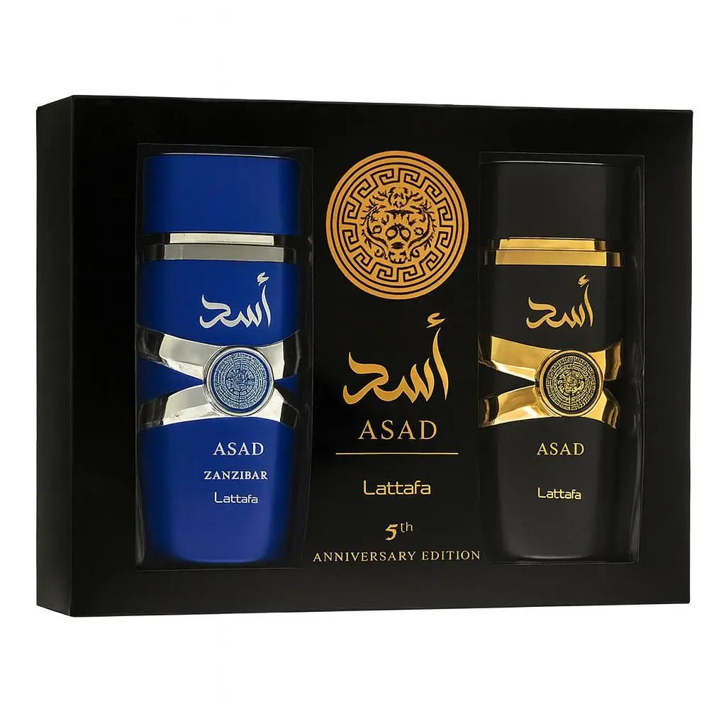 Asad EDP + Asad Zanzibar EDP - Lattafa 100ml
